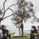Wedding celebrant at The Spit Mooloolaba