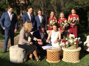 Sarah & Lockie Wedding Maleny Manor